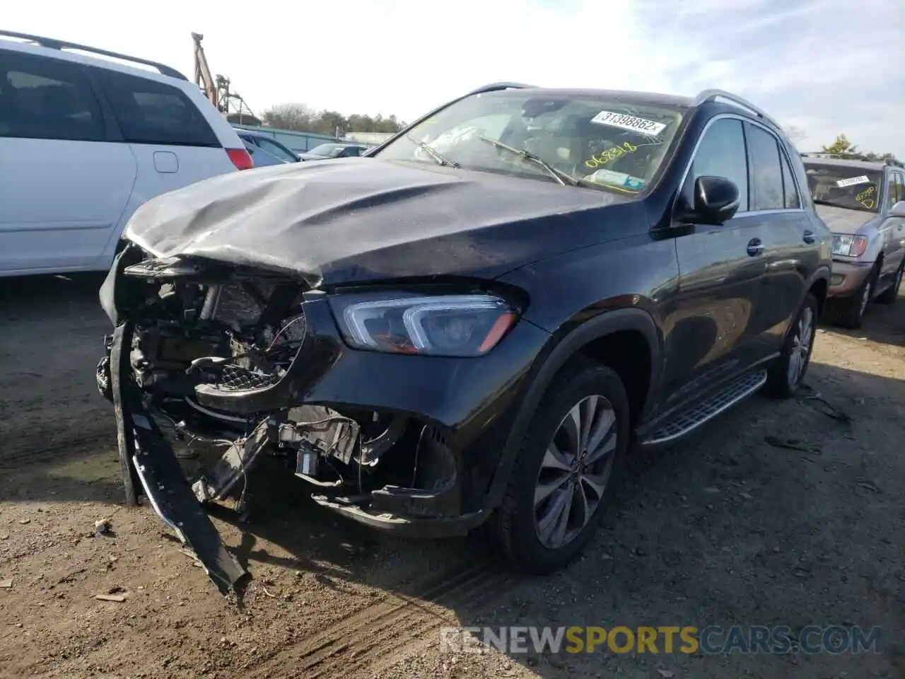 2 Photograph of a damaged car 4JGFB4KE8LA068318 MERCEDES-BENZ GLE-CLASS 2020