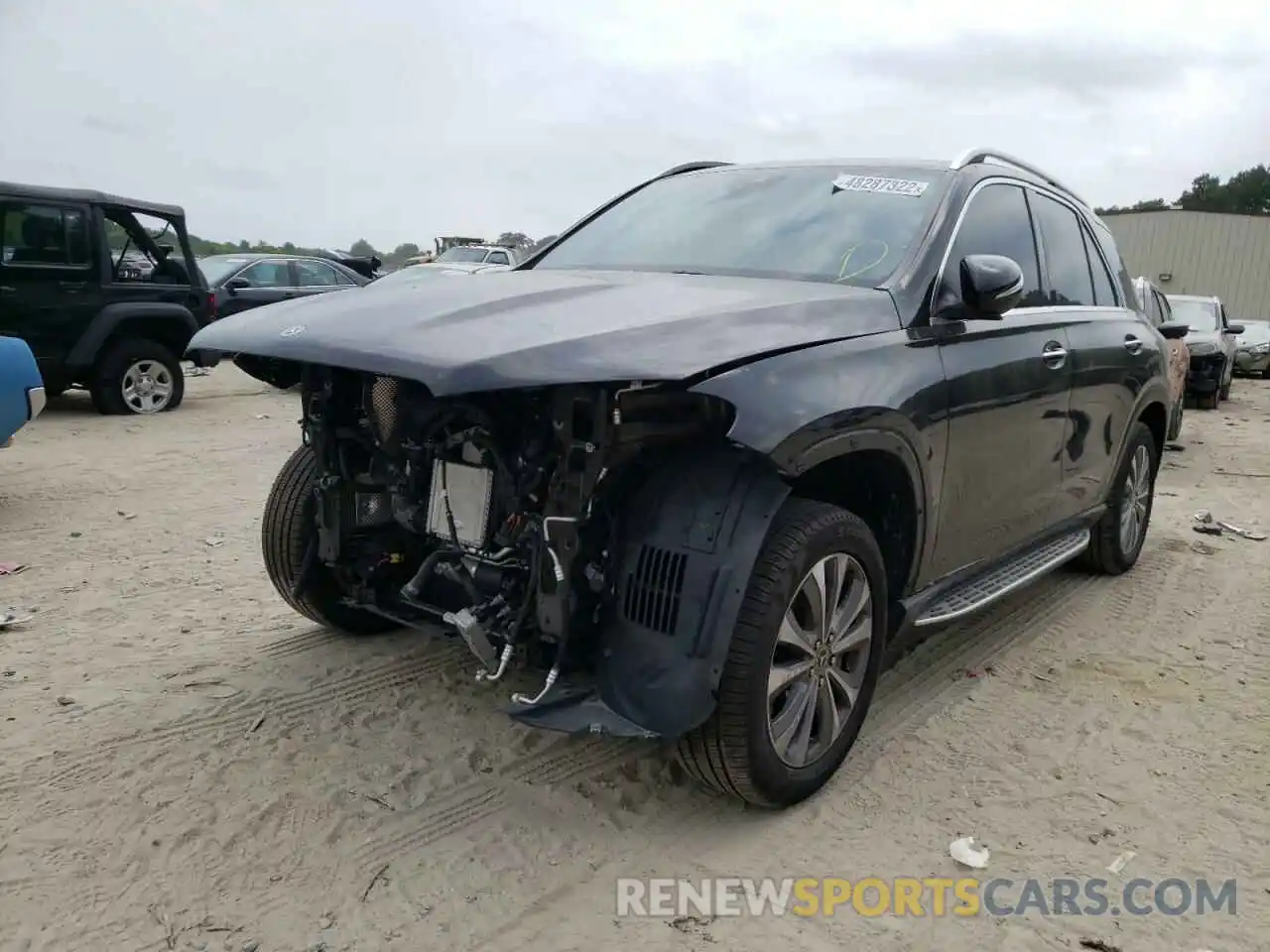 2 Photograph of a damaged car 4JGFB4KE9LA042150 MERCEDES-BENZ GLE-CLASS 2020