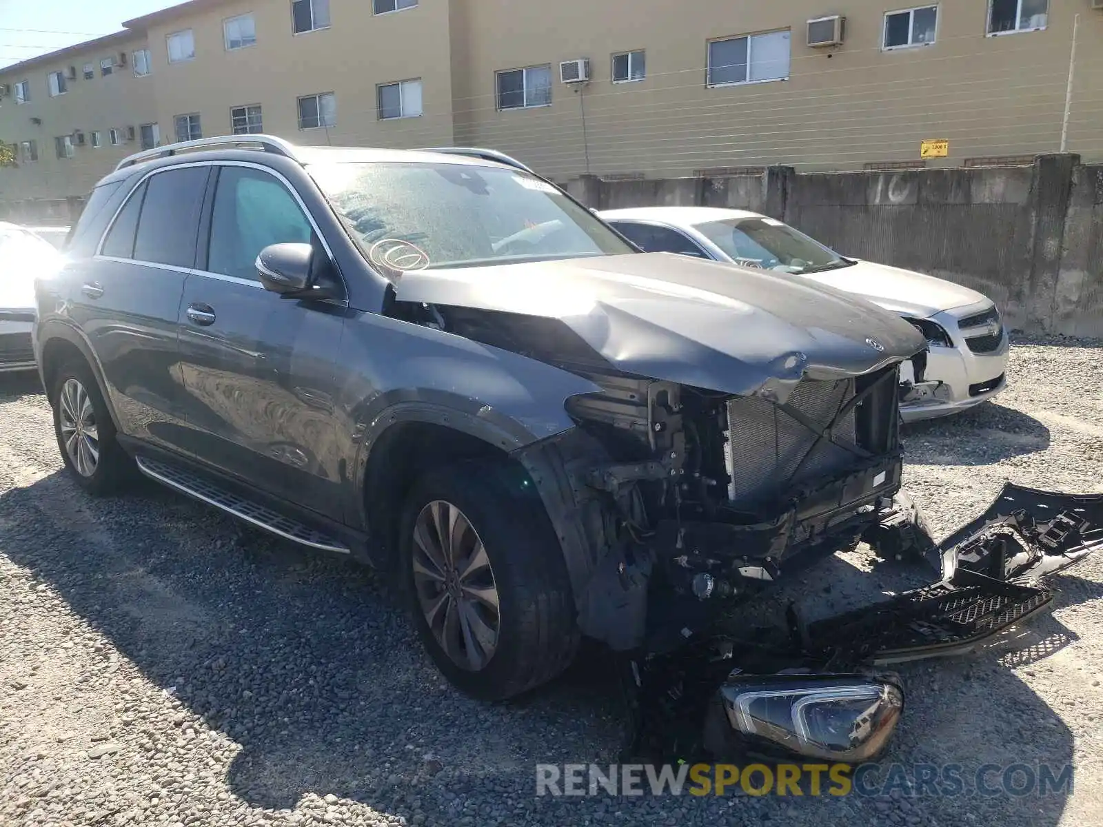 1 Photograph of a damaged car 4JGFB4KE9LA058509 MERCEDES-BENZ GLE-CLASS 2020