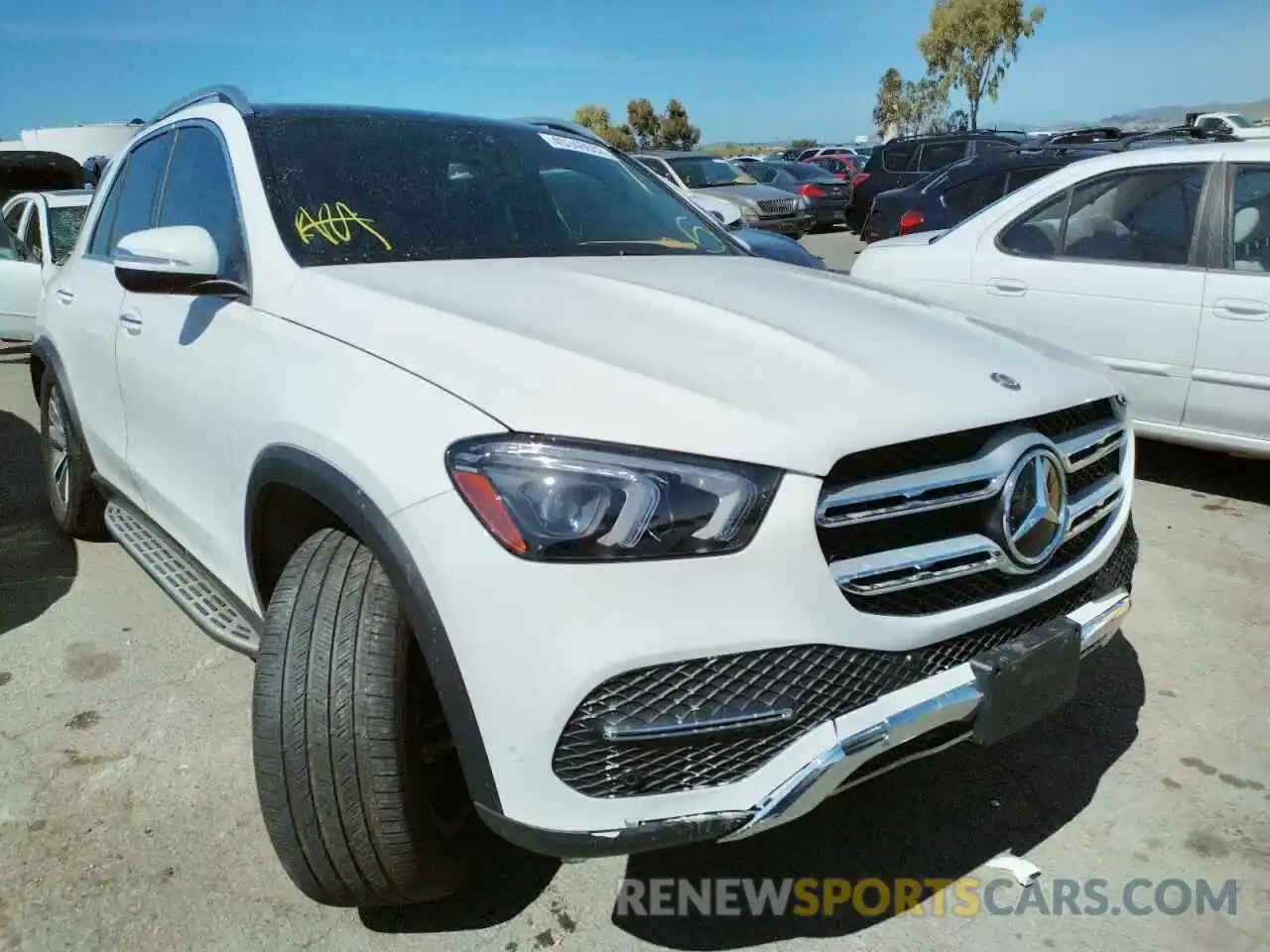 1 Photograph of a damaged car 4JGFB4KE9LA069607 MERCEDES-BENZ GLE-CLASS 2020