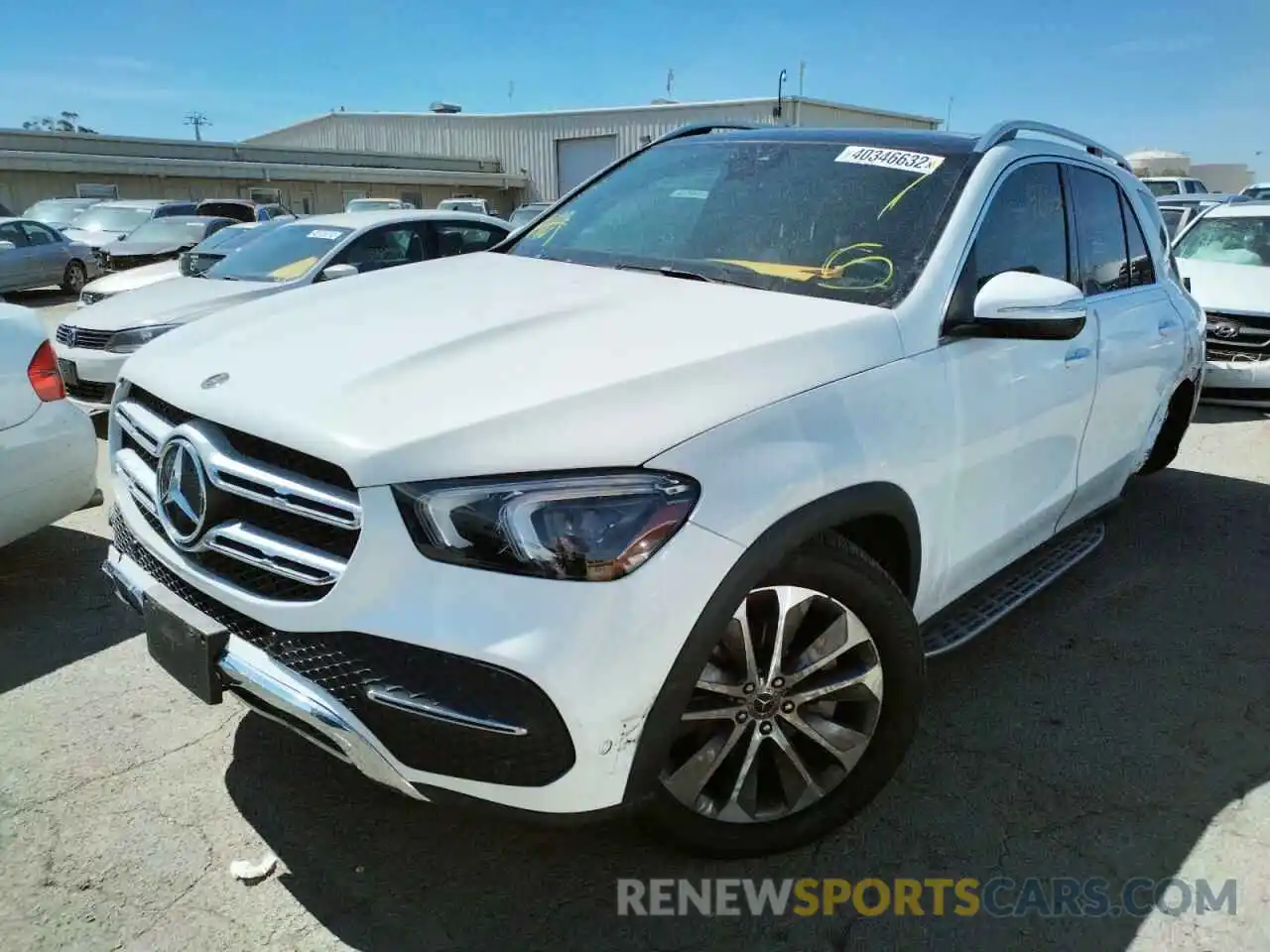 2 Photograph of a damaged car 4JGFB4KE9LA069607 MERCEDES-BENZ GLE-CLASS 2020