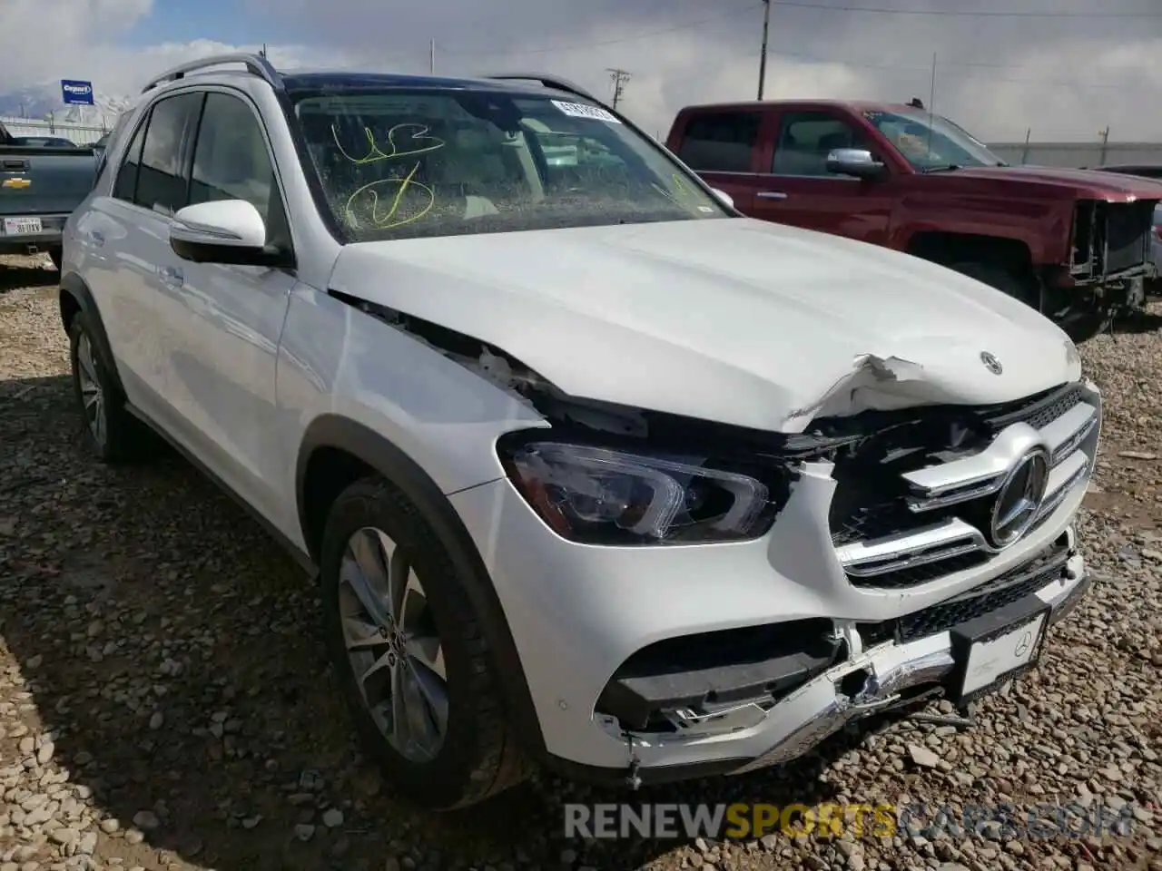 1 Photograph of a damaged car 4JGFB4KE9LA193618 MERCEDES-BENZ GLE-CLASS 2020