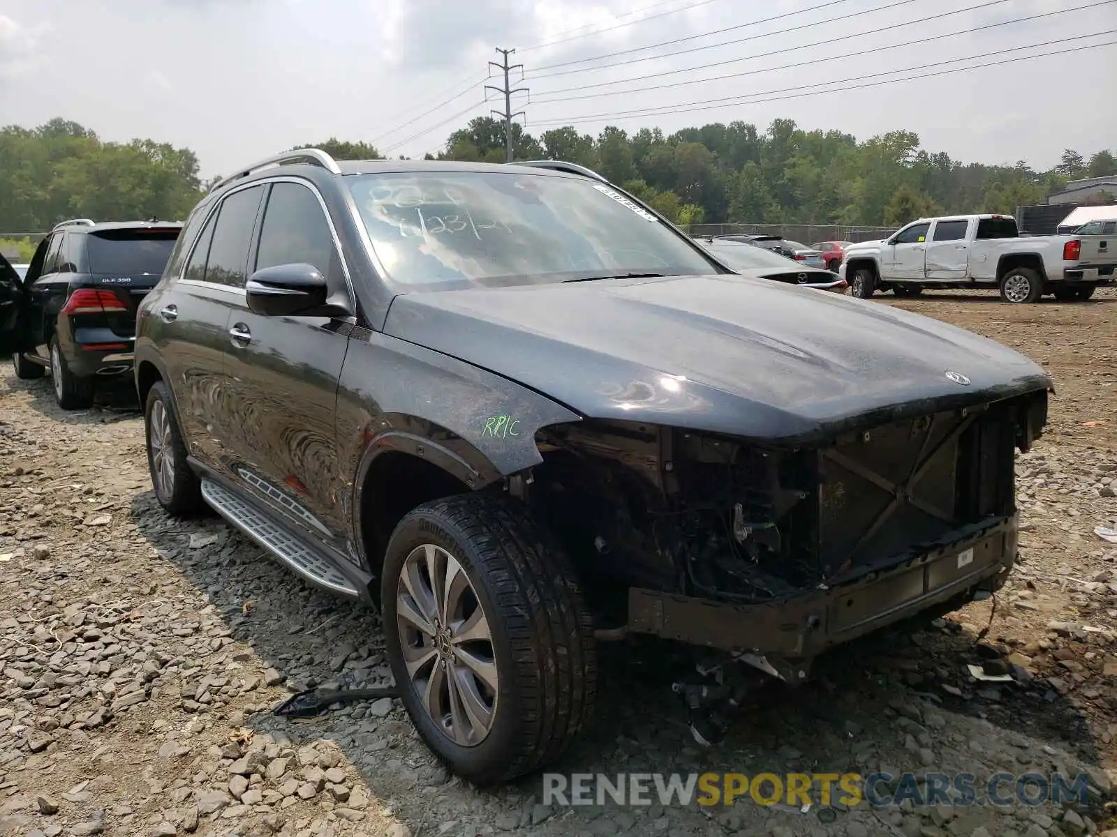 1 Photograph of a damaged car 4JGFB4KE9LA212958 MERCEDES-BENZ GLE-CLASS 2020