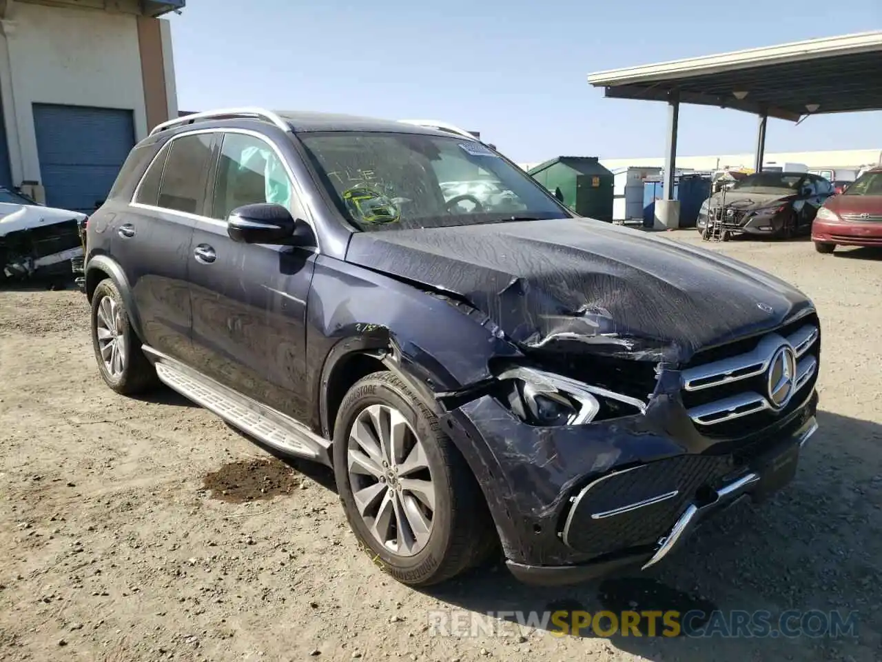 1 Photograph of a damaged car 4JGFB4KE9LA218680 MERCEDES-BENZ GLE-CLASS 2020