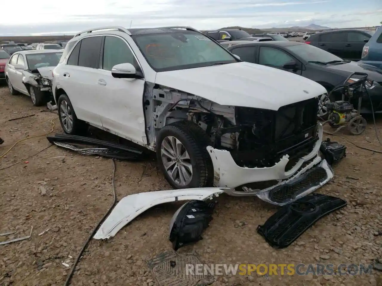 1 Photograph of a damaged car 4JGFB4KEXLA084987 MERCEDES-BENZ GLE-CLASS 2020