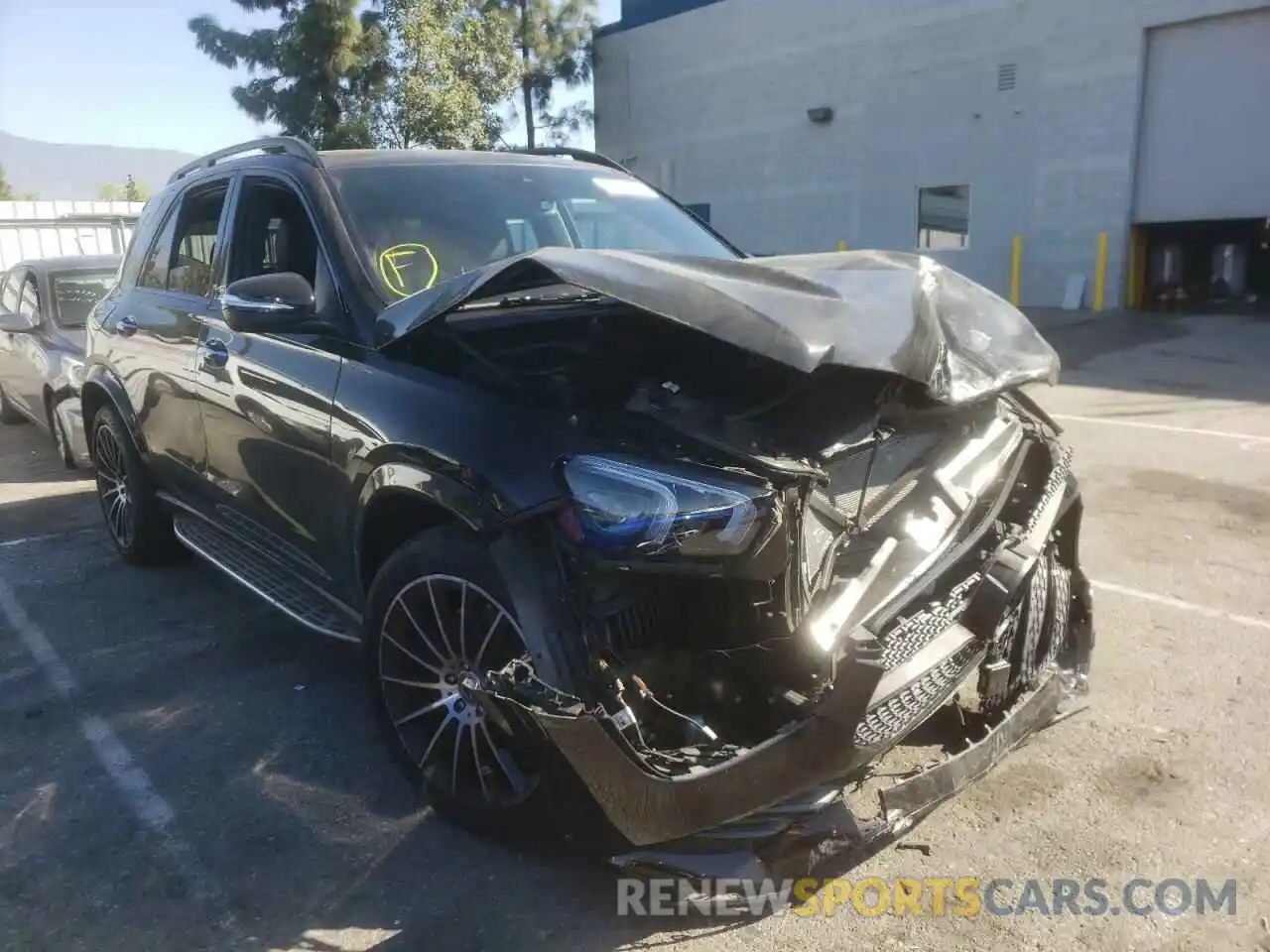 1 Photograph of a damaged car 4JGFB5KB0LA259727 MERCEDES-BENZ GLE-CLASS 2020