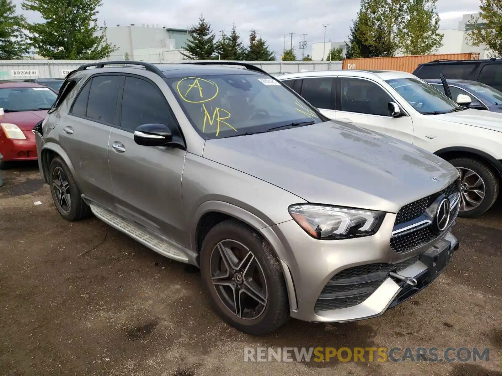 1 Photograph of a damaged car 4JGFB5KB1LA250485 MERCEDES-BENZ GLE-CLASS 2020