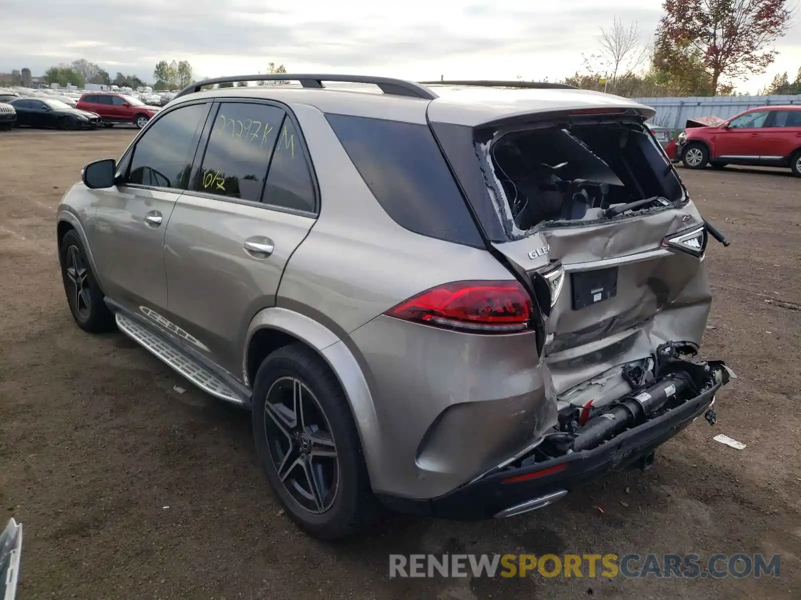 3 Photograph of a damaged car 4JGFB5KB1LA250485 MERCEDES-BENZ GLE-CLASS 2020