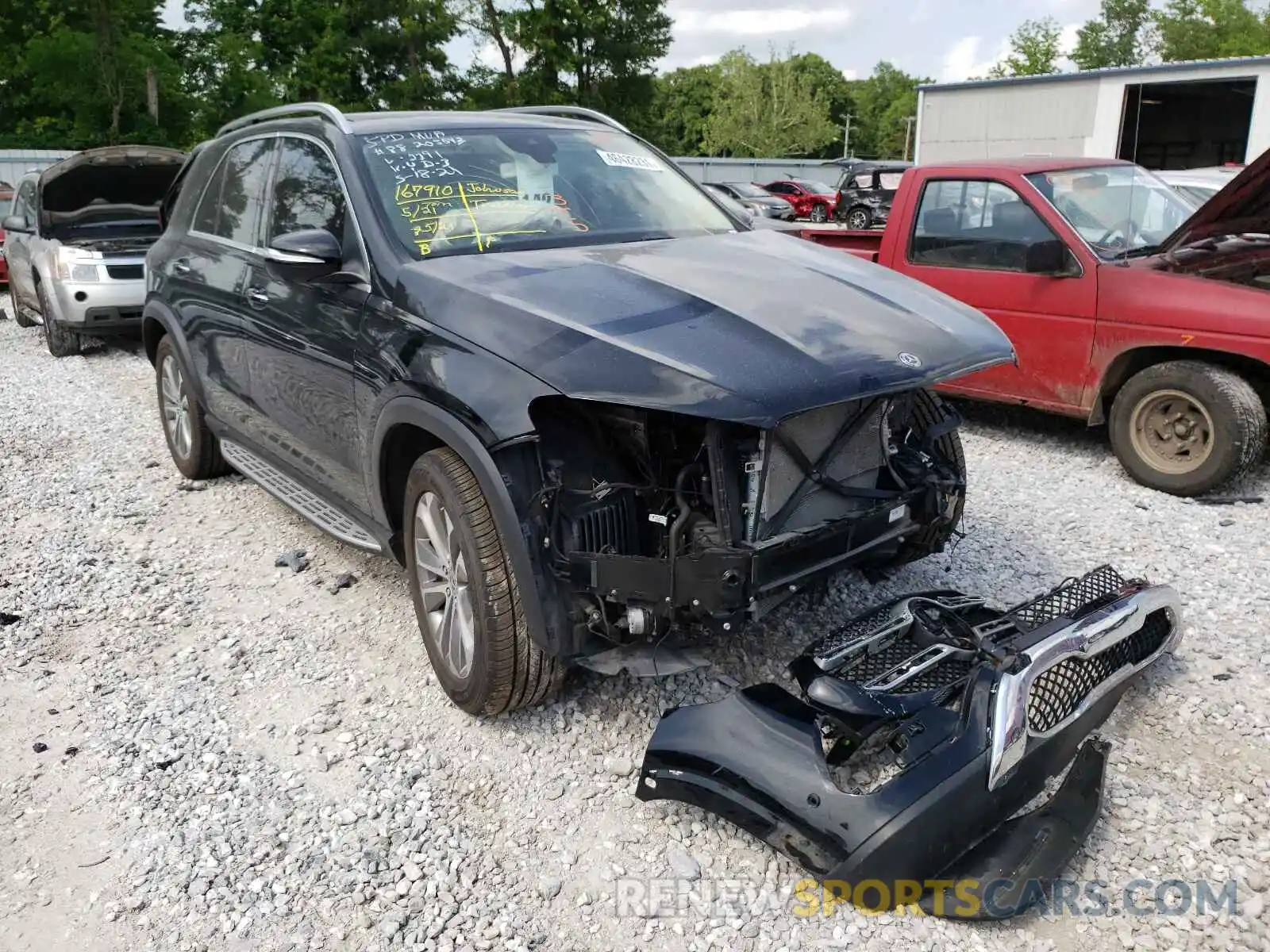 1 Photograph of a damaged car 4JGFB5KB2LA082291 MERCEDES-BENZ GLE-CLASS 2020