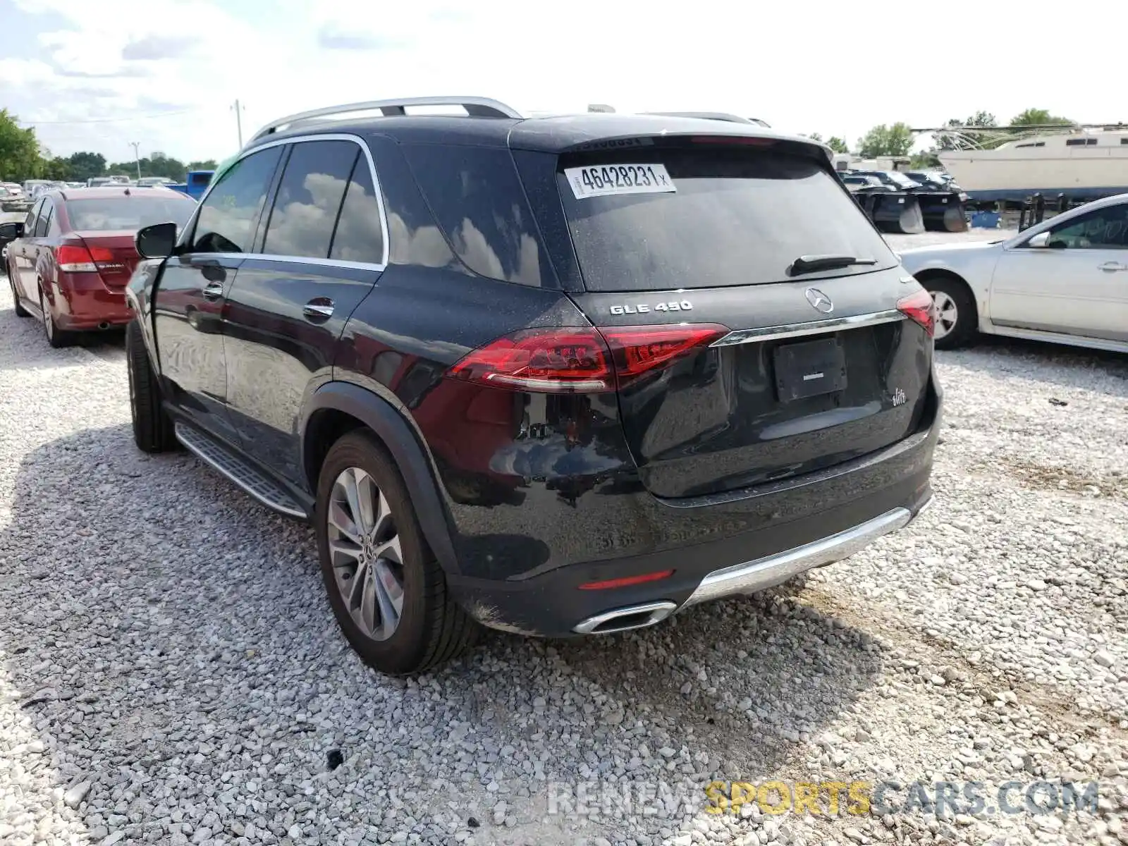 3 Photograph of a damaged car 4JGFB5KB2LA082291 MERCEDES-BENZ GLE-CLASS 2020