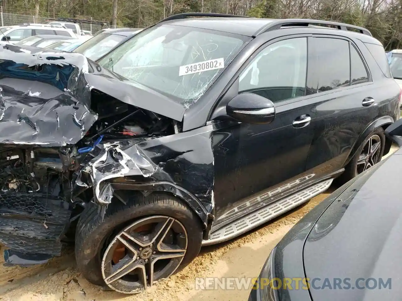 2 Photograph of a damaged car 4JGFB5KB3LA106386 MERCEDES-BENZ GLE-CLASS 2020