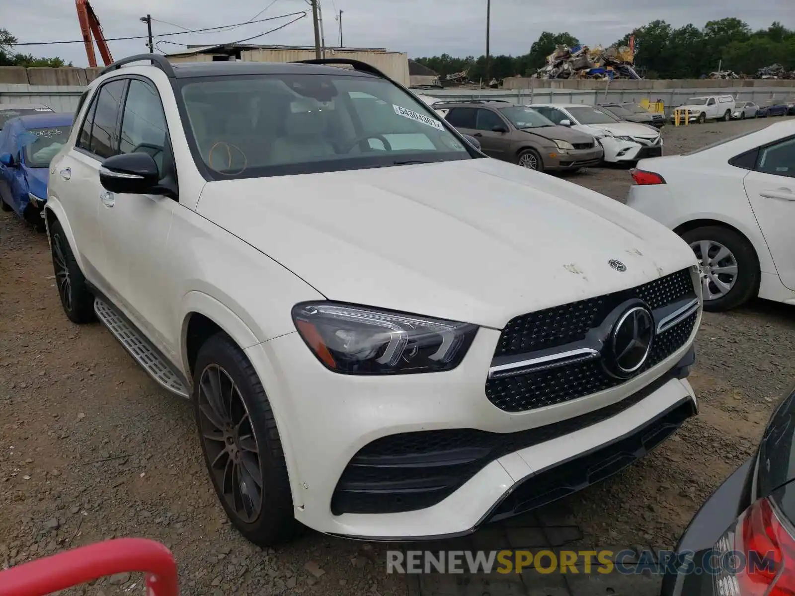 1 Photograph of a damaged car 4JGFB5KB3LA219691 MERCEDES-BENZ GLE-CLASS 2020