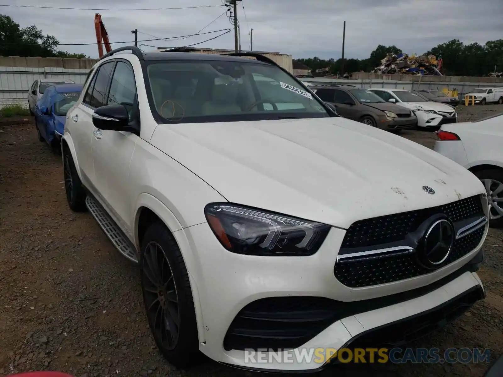 9 Photograph of a damaged car 4JGFB5KB3LA219691 MERCEDES-BENZ GLE-CLASS 2020