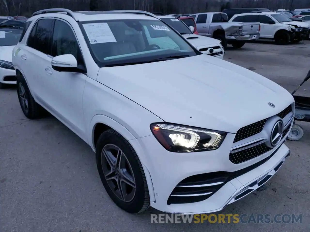 1 Photograph of a damaged car 4JGFB5KB4LA298143 MERCEDES-BENZ GLE-CLASS 2020