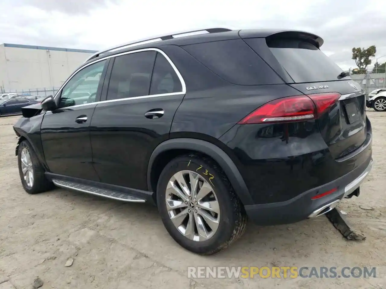 2 Photograph of a damaged car 4JGFB5KB5LA007133 MERCEDES-BENZ GLE-CLASS 2020