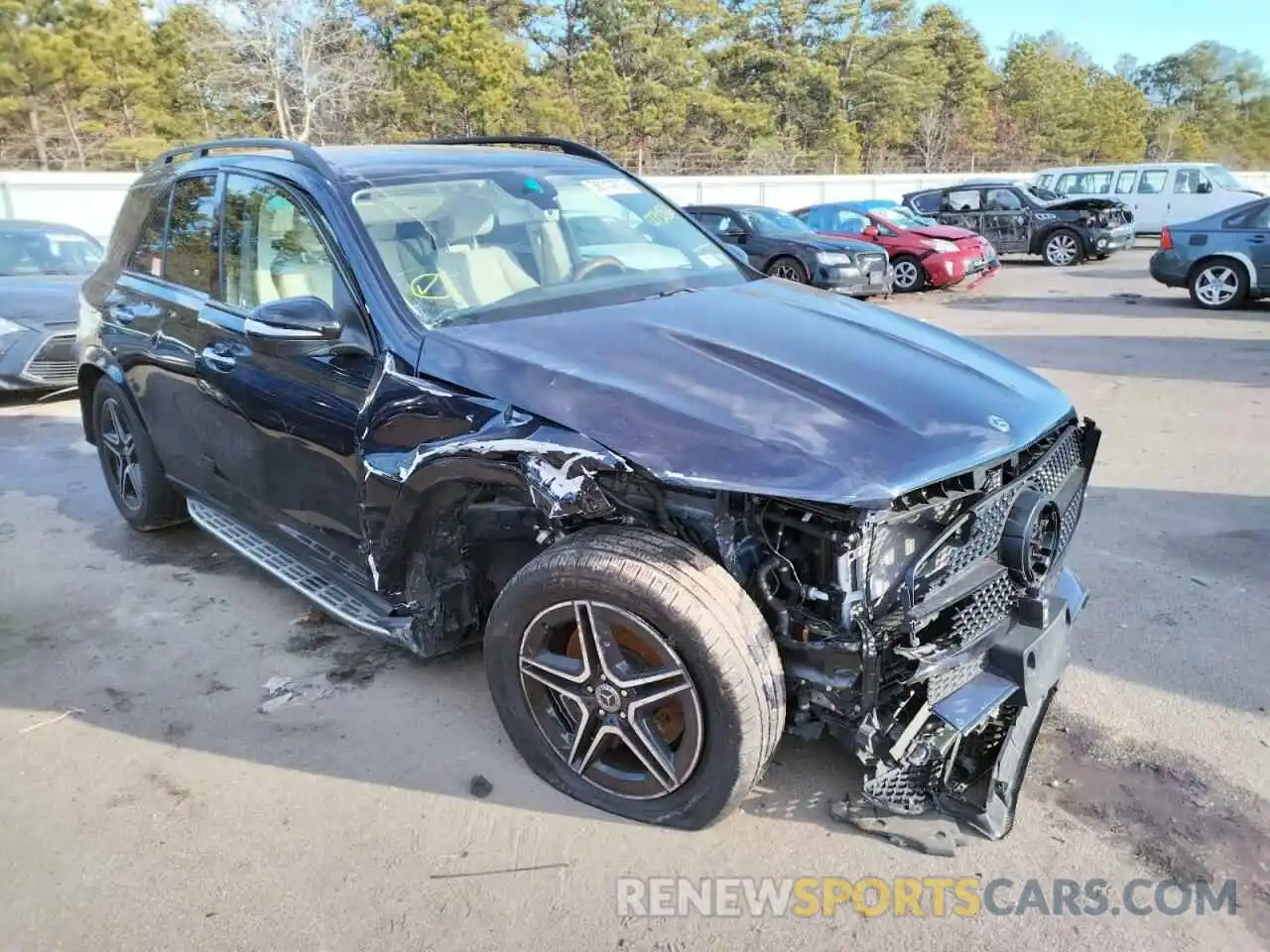 1 Photograph of a damaged car 4JGFB5KB5LA071866 MERCEDES-BENZ GLE-CLASS 2020