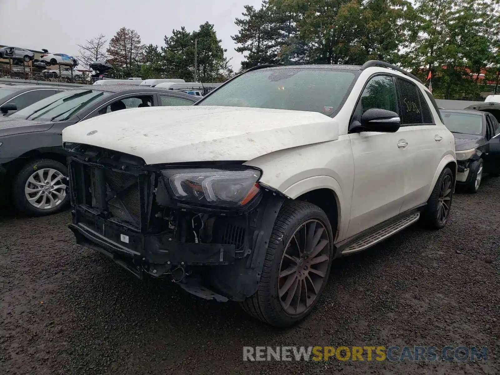 2 Photograph of a damaged car 4JGFB5KB6LA097876 MERCEDES-BENZ GLE-CLASS 2020