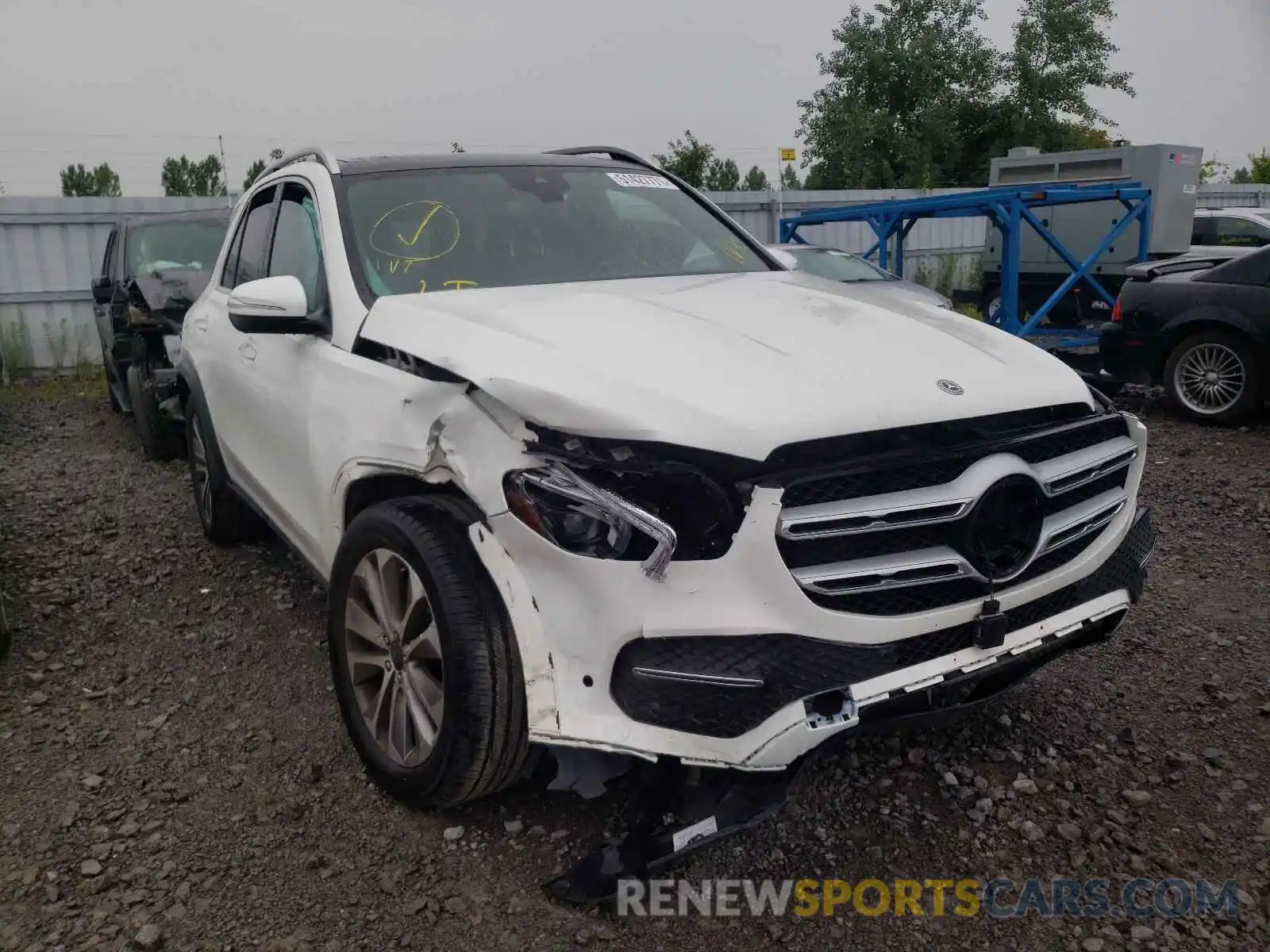 1 Photograph of a damaged car 4JGFB5KB6LA164444 MERCEDES-BENZ GLE-CLASS 2020