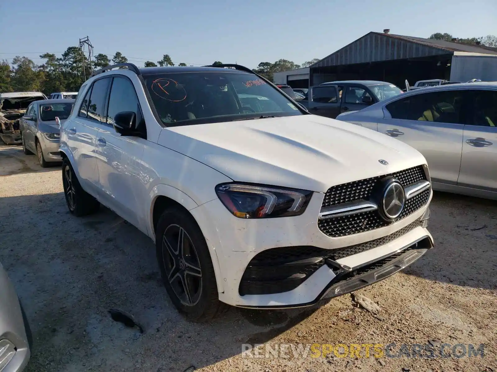 1 Photograph of a damaged car 4JGFB5KB6LA165738 MERCEDES-BENZ GLE-CLASS 2020