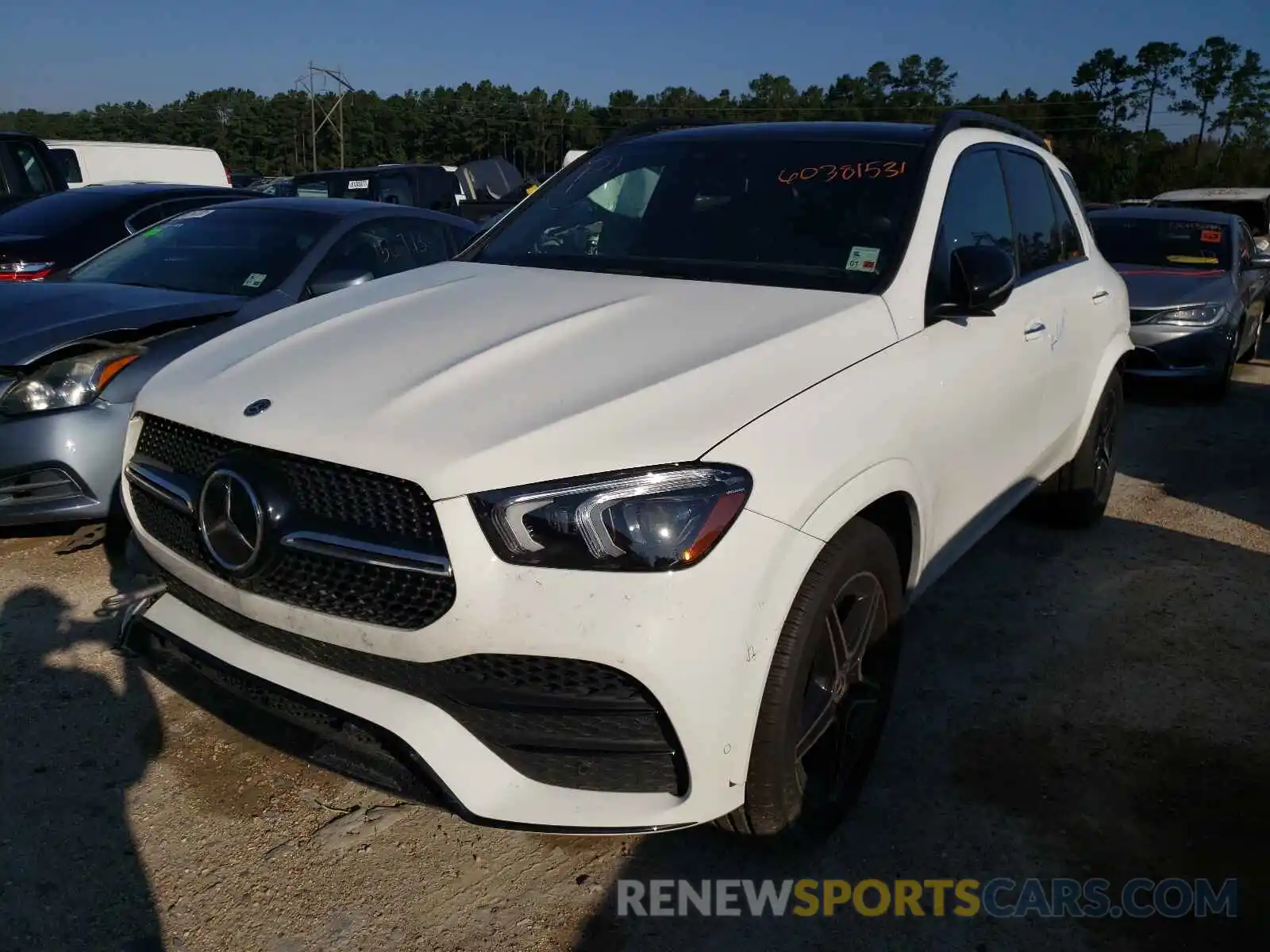 2 Photograph of a damaged car 4JGFB5KB6LA165738 MERCEDES-BENZ GLE-CLASS 2020