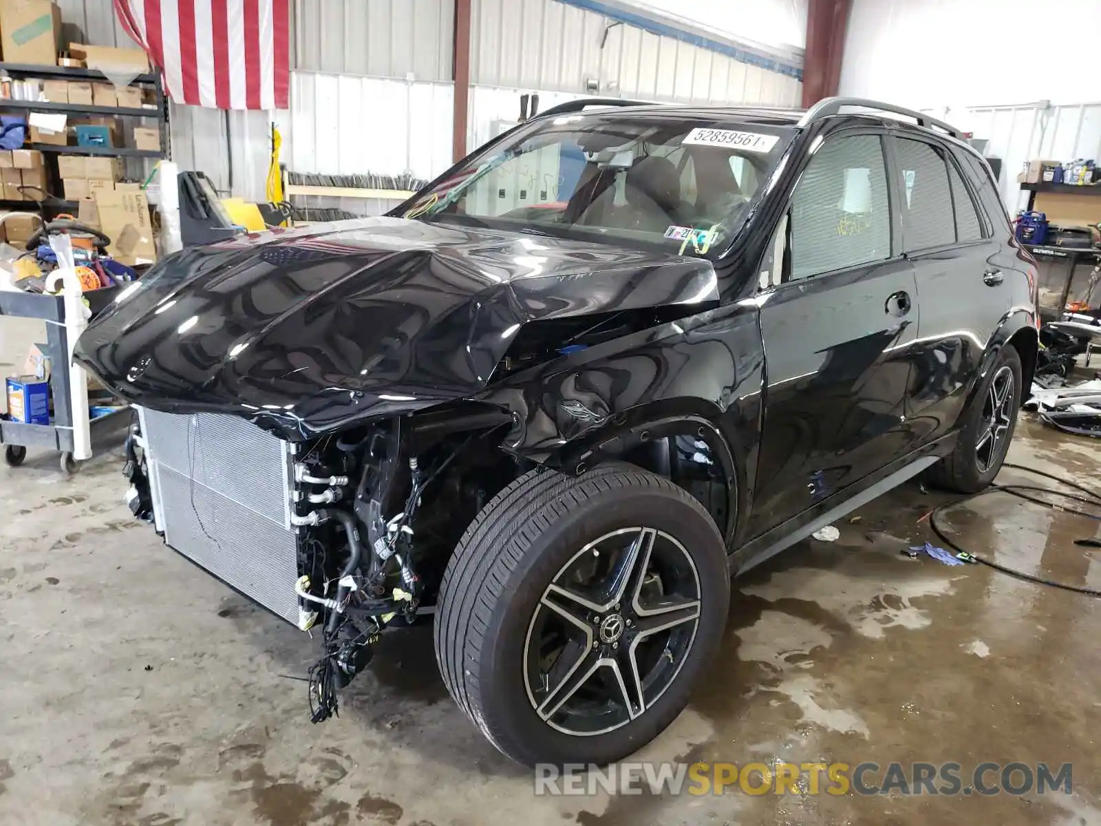 2 Photograph of a damaged car 4JGFB5KB9LA242540 MERCEDES-BENZ GLE-CLASS 2020