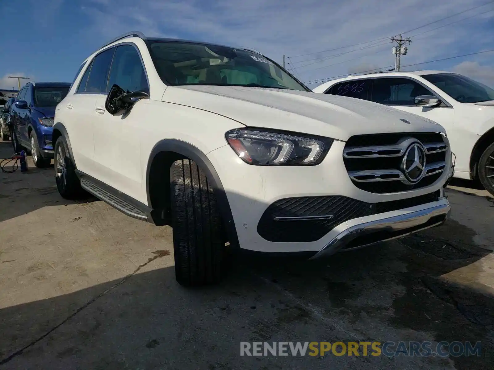 1 Photograph of a damaged car 4JGFB5KBXLA022050 MERCEDES-BENZ GLE-CLASS 2020