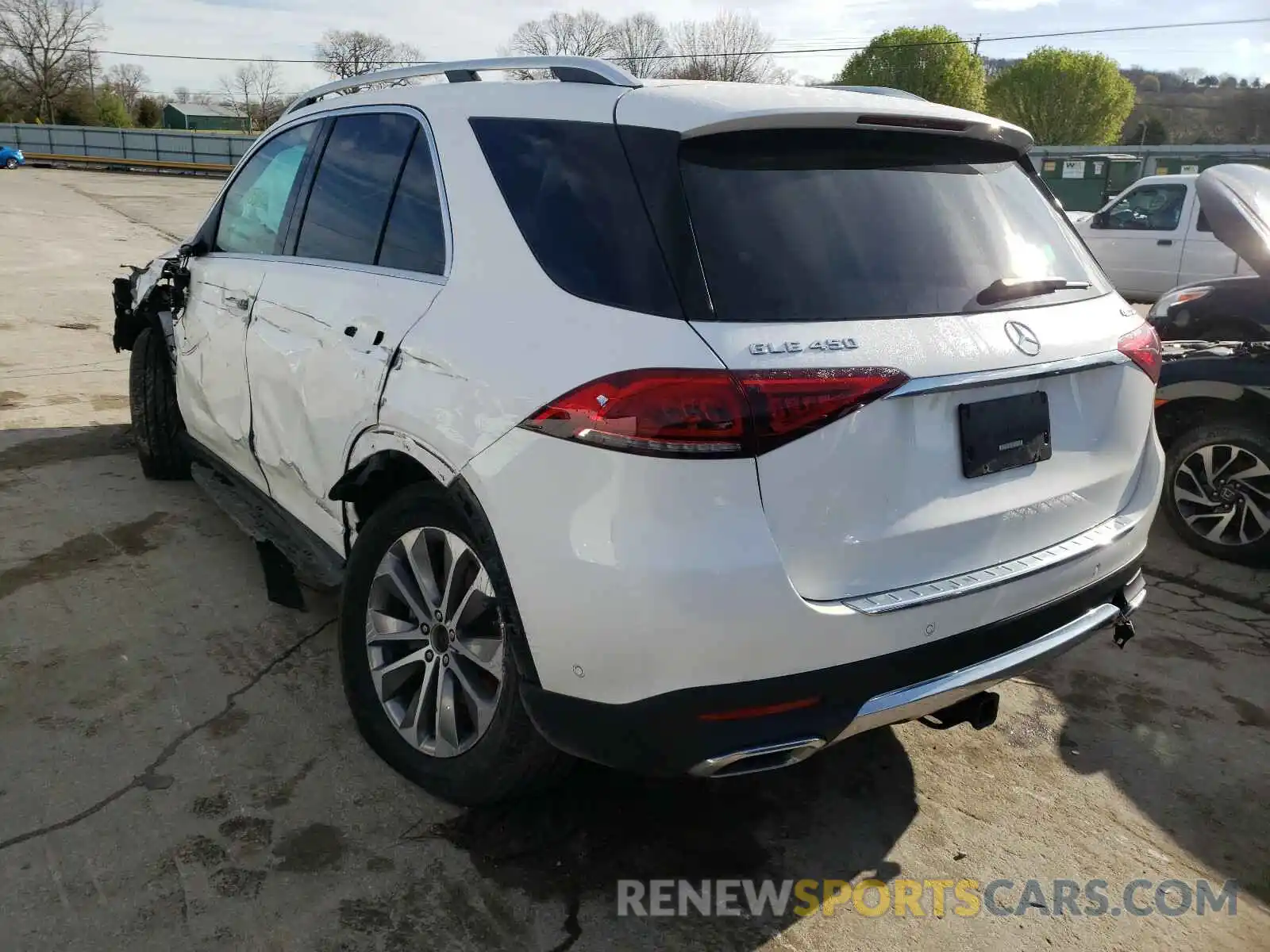 3 Photograph of a damaged car 4JGFB5KBXLA022050 MERCEDES-BENZ GLE-CLASS 2020