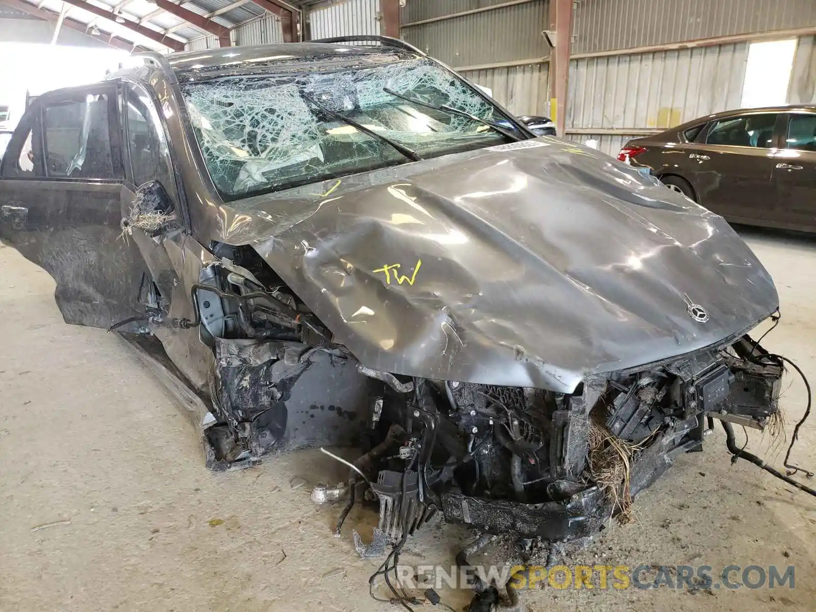 1 Photograph of a damaged car 4JGFB5KBXLA022341 MERCEDES-BENZ GLE-CLASS 2020