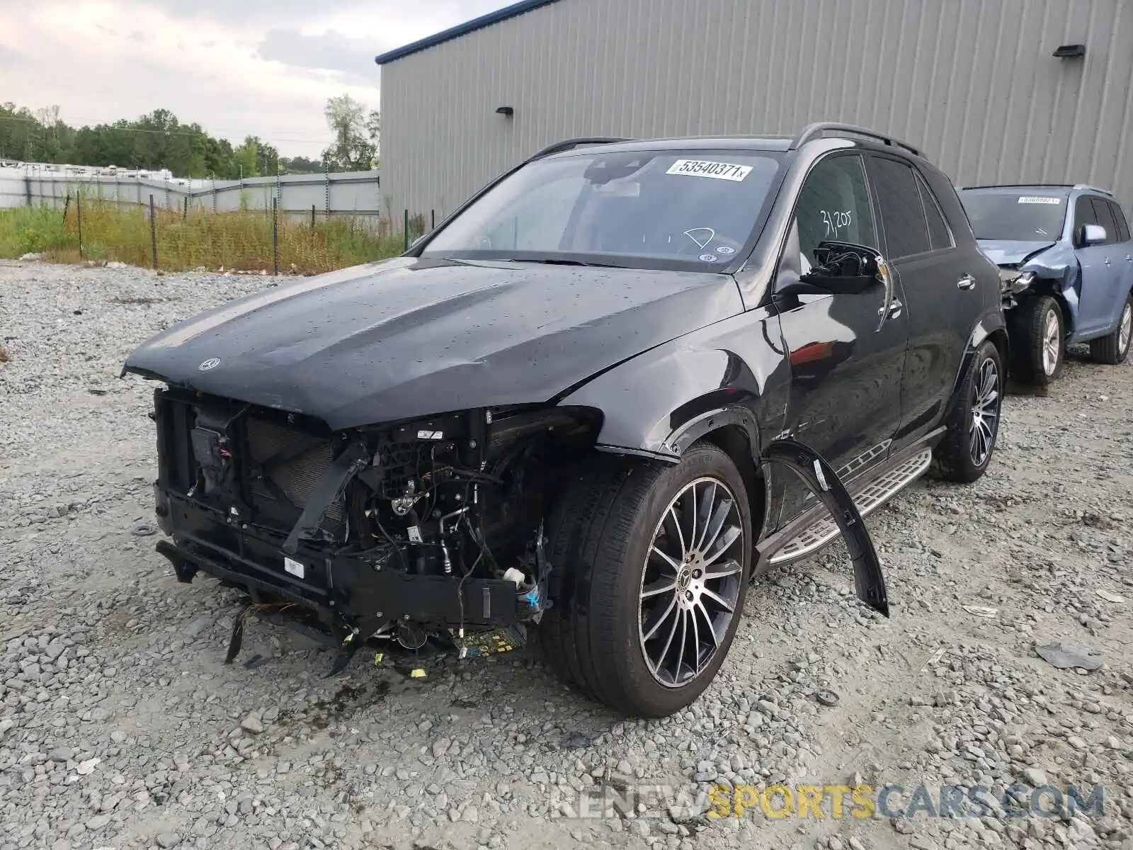 2 Photograph of a damaged car 4JGFB5KE0LA110289 MERCEDES-BENZ GLE-CLASS 2020