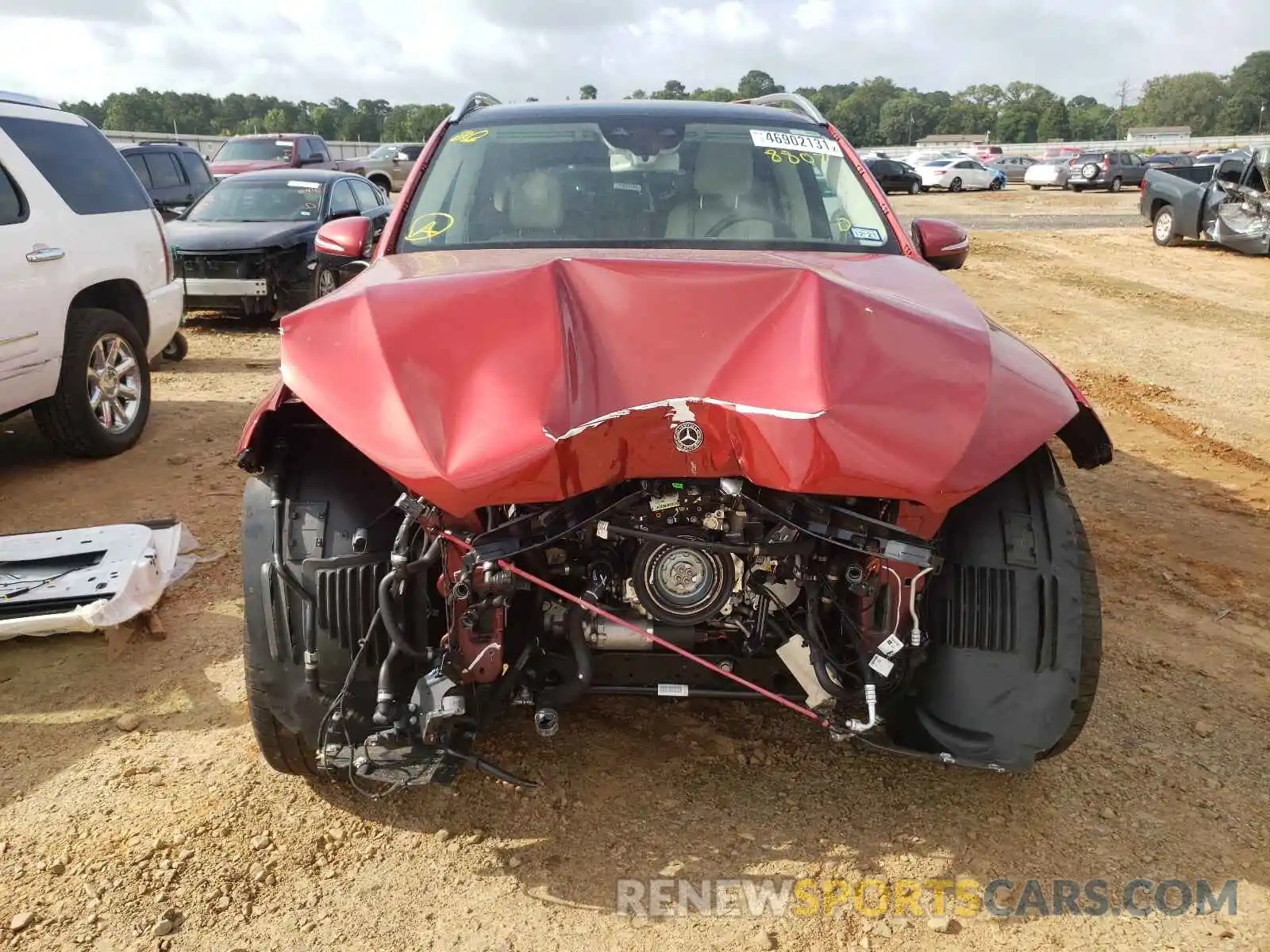 9 Photograph of a damaged car 4JGFB5KE0LA168807 MERCEDES-BENZ GLE-CLASS 2020