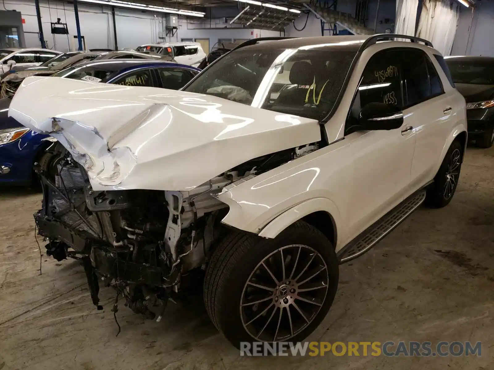 2 Photograph of a damaged car 4JGFB5KE1LA156598 MERCEDES-BENZ GLE-CLASS 2020