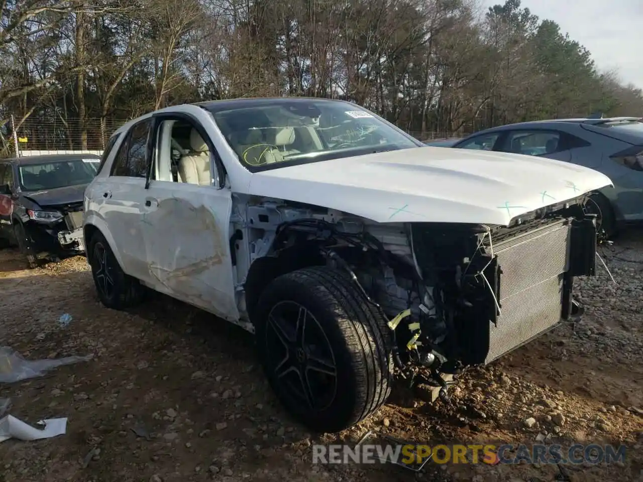 1 Photograph of a damaged car 4JGFB5KE2LA020786 MERCEDES-BENZ GLE-CLASS 2020