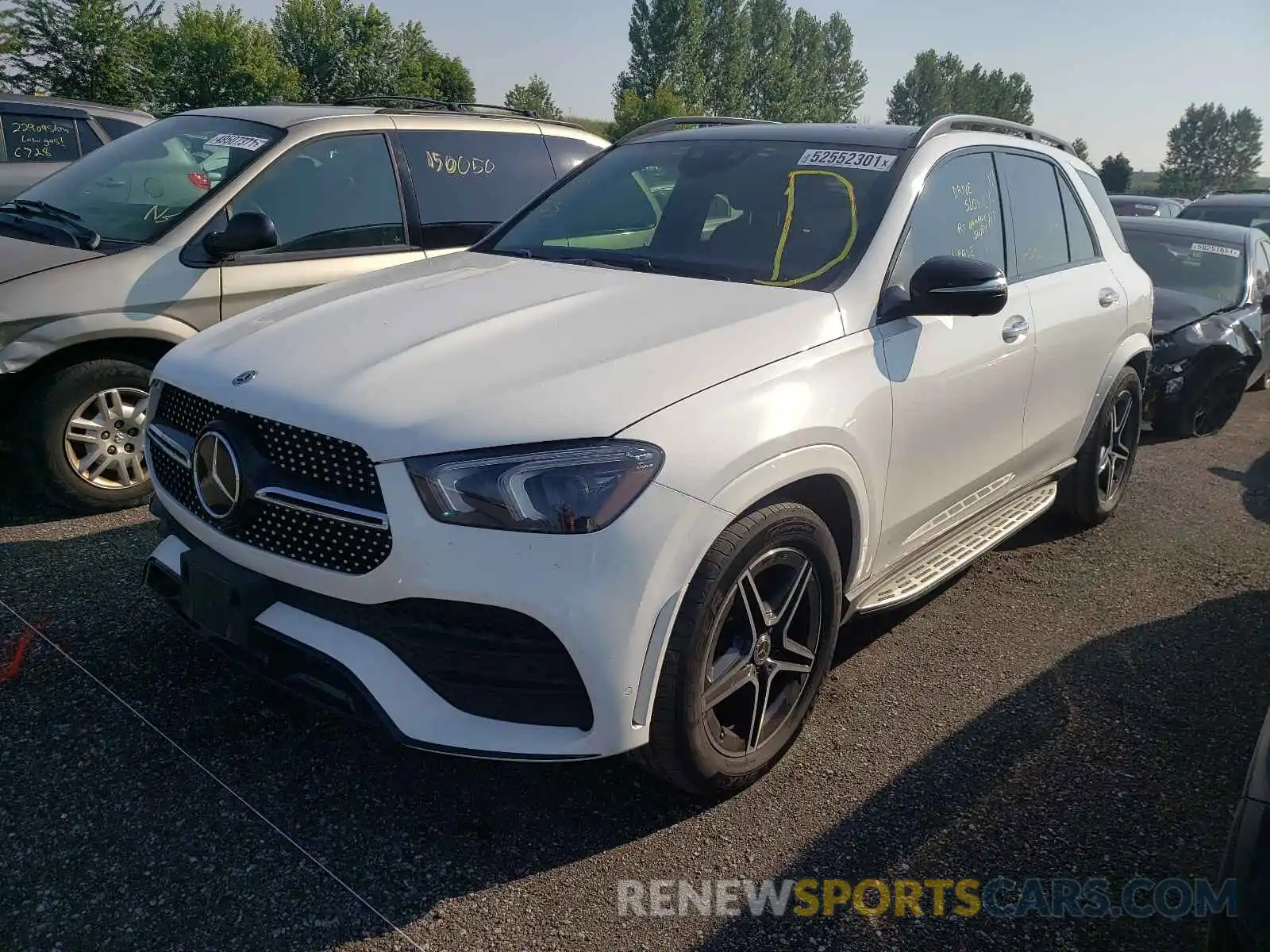 2 Photograph of a damaged car 4JGFB5KE5LA060568 MERCEDES-BENZ GLE-CLASS 2020