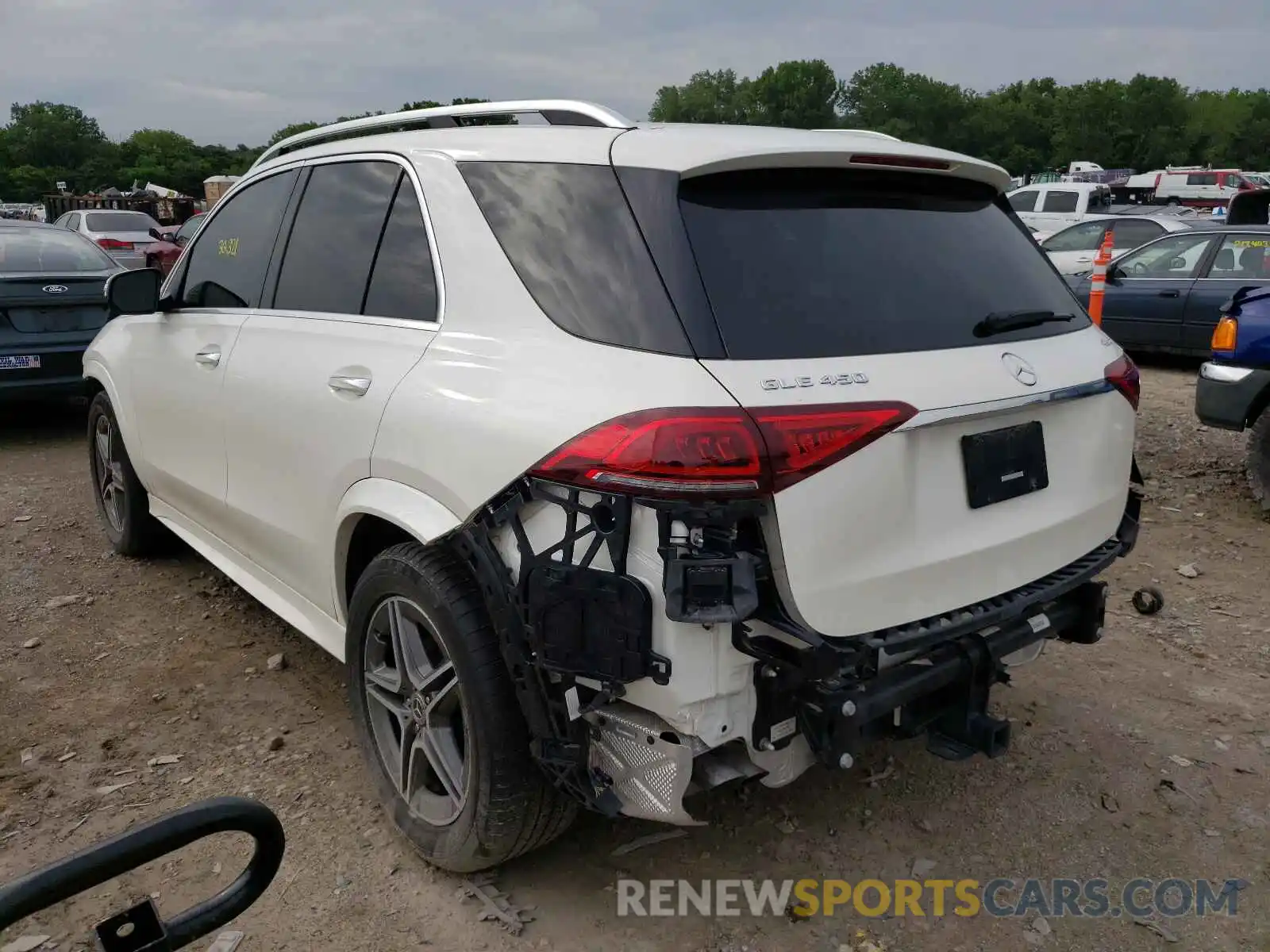 3 Photograph of a damaged car 4JGFB5KE9LA021661 MERCEDES-BENZ GLE-CLASS 2020