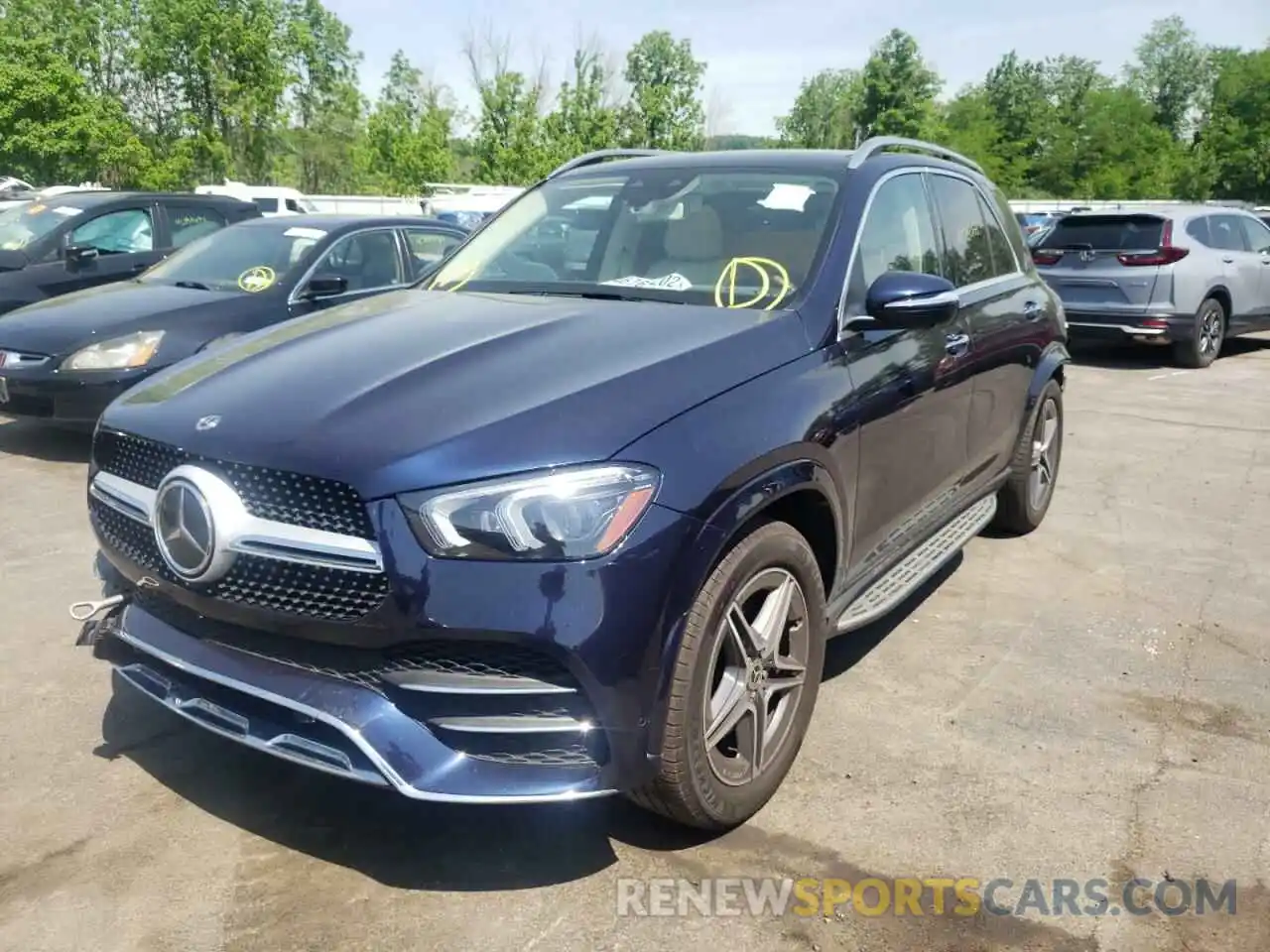 2 Photograph of a damaged car 4JGFB8GB2LA179081 MERCEDES-BENZ GLE-CLASS 2020