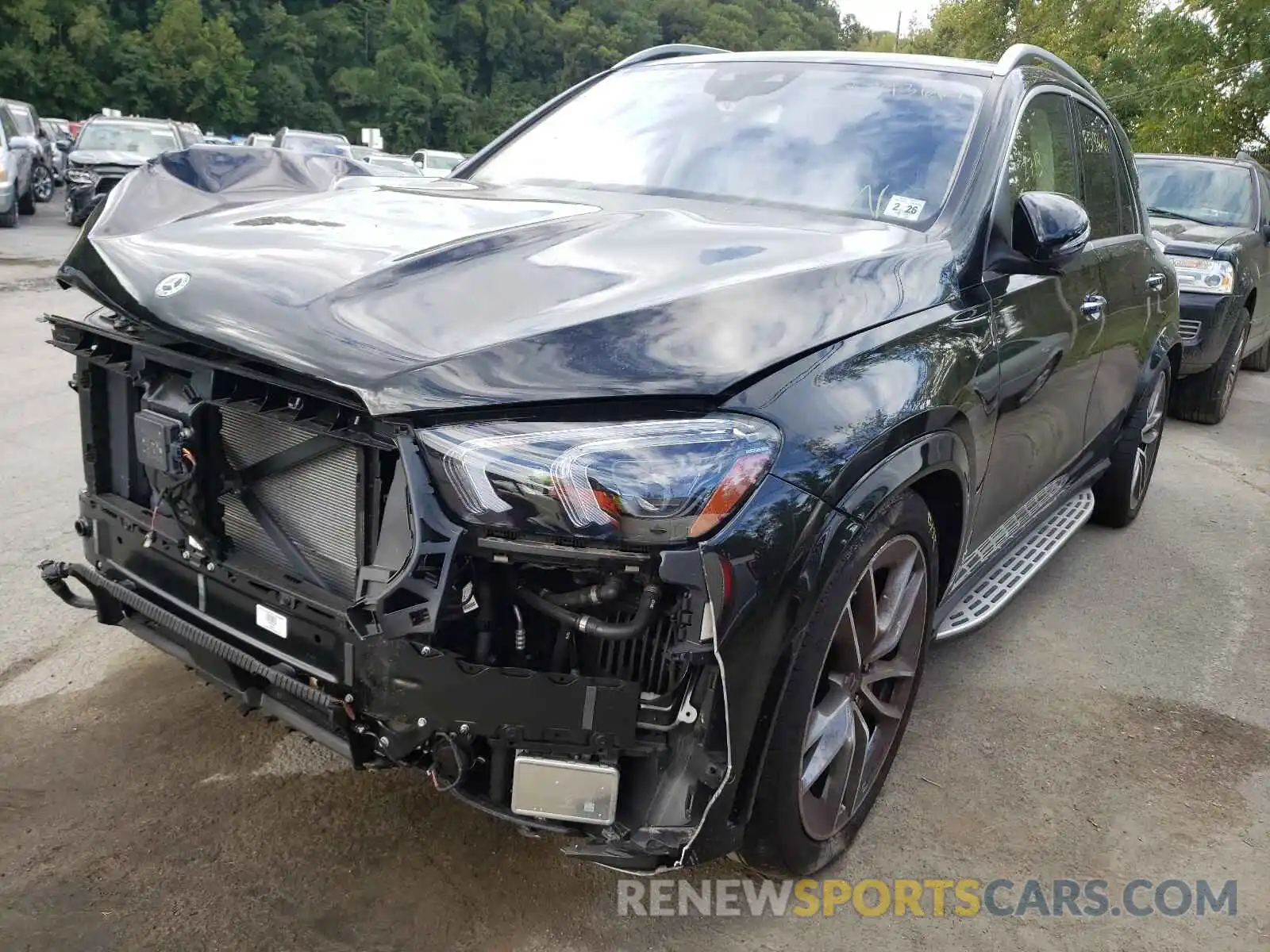 2 Photograph of a damaged car 4JGFB8GB2LA268293 MERCEDES-BENZ GLE-CLASS 2020