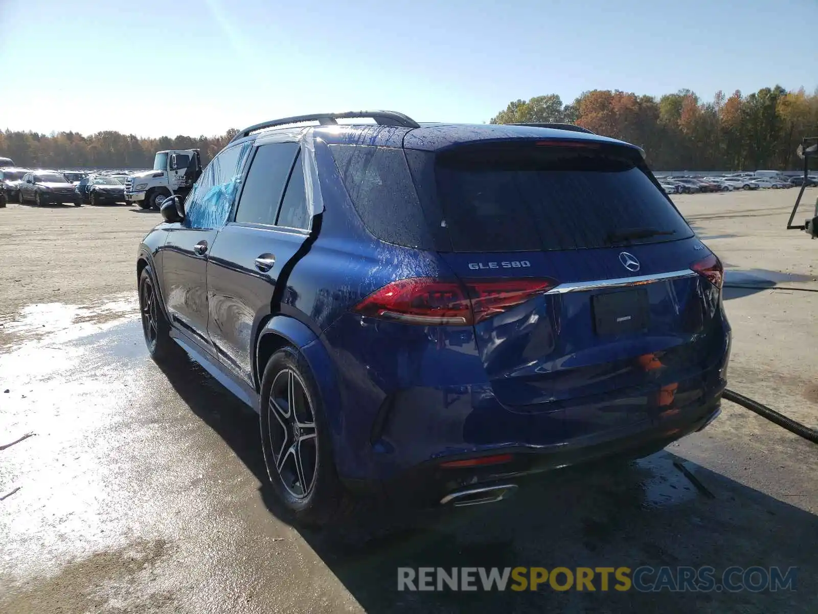 3 Photograph of a damaged car 4JGFB8GB8LA179201 MERCEDES-BENZ GLE-CLASS 2020