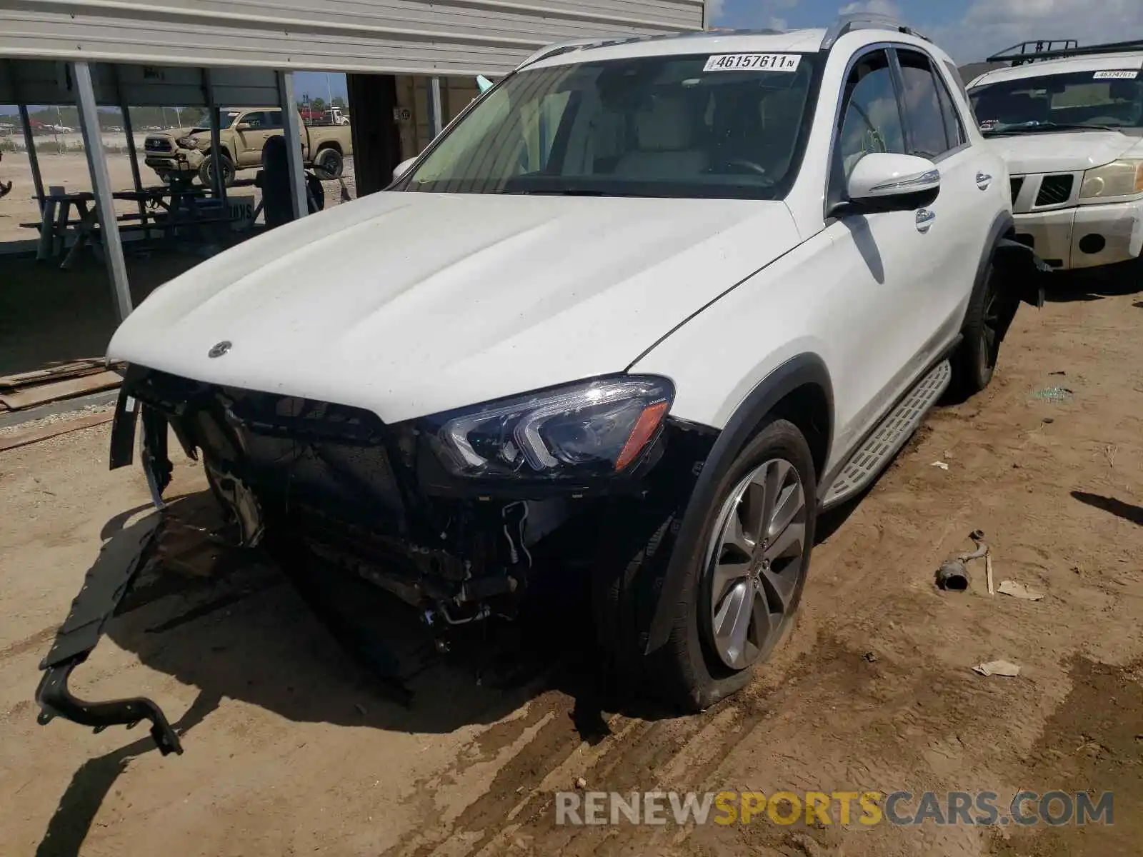 2 Photograph of a damaged car 4JGFB4JB0MA316019 MERCEDES-BENZ GLE-CLASS 2021