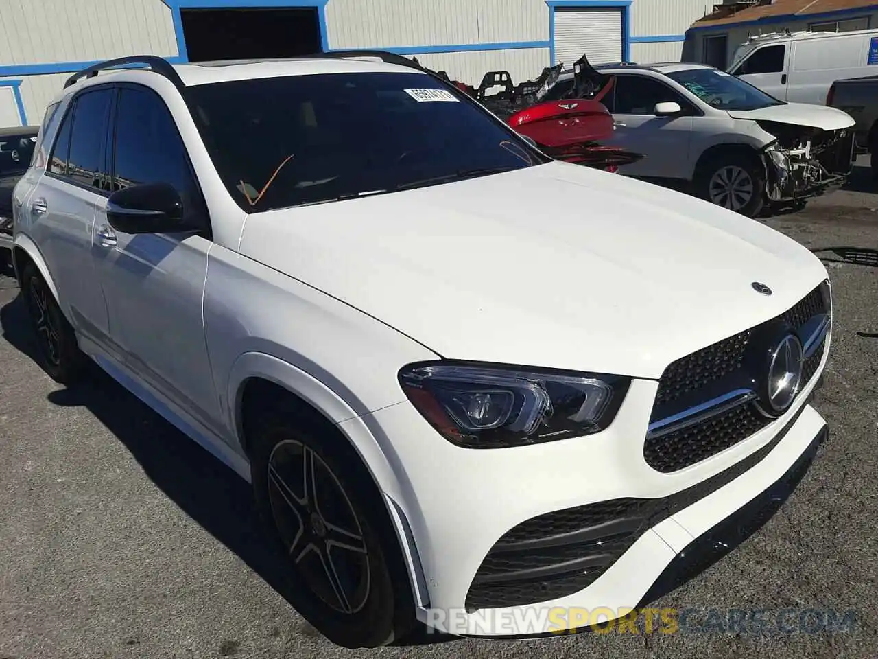 1 Photograph of a damaged car 4JGFB4JB0MA329143 MERCEDES-BENZ GLE-CLASS 2021