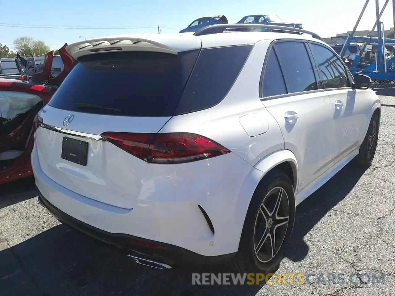 4 Photograph of a damaged car 4JGFB4JB0MA329143 MERCEDES-BENZ GLE-CLASS 2021