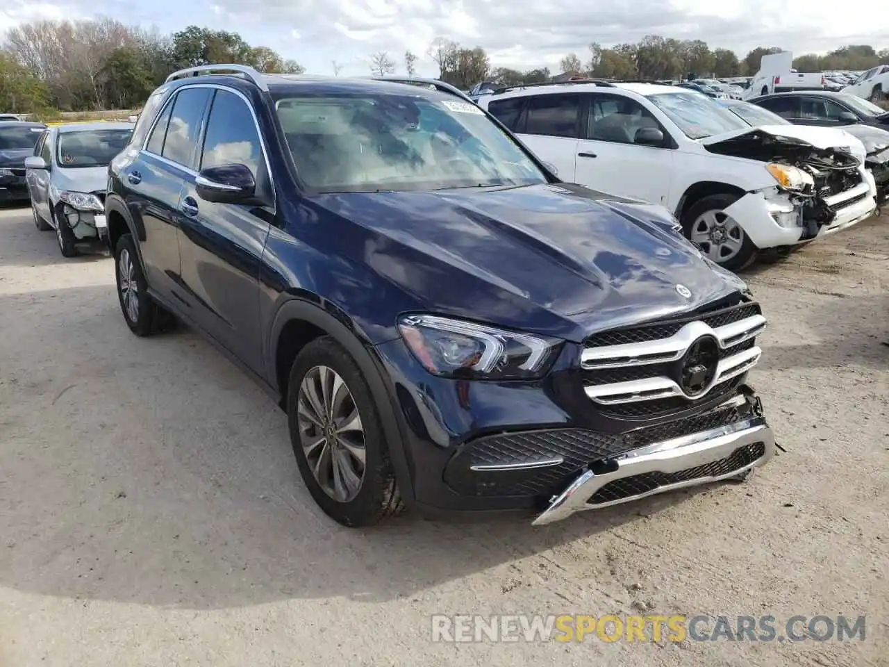 1 Photograph of a damaged car 4JGFB4JB0MA457107 MERCEDES-BENZ GLE-CLASS 2021