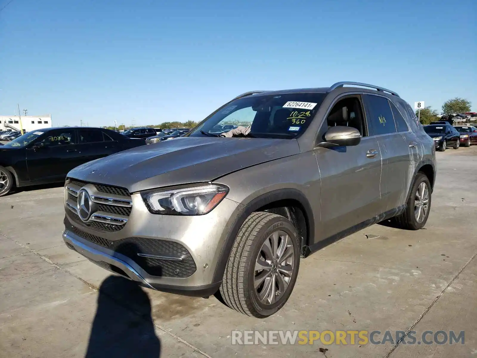 2 Photograph of a damaged car 4JGFB4JB1MA542859 MERCEDES-BENZ GLE-CLASS 2021