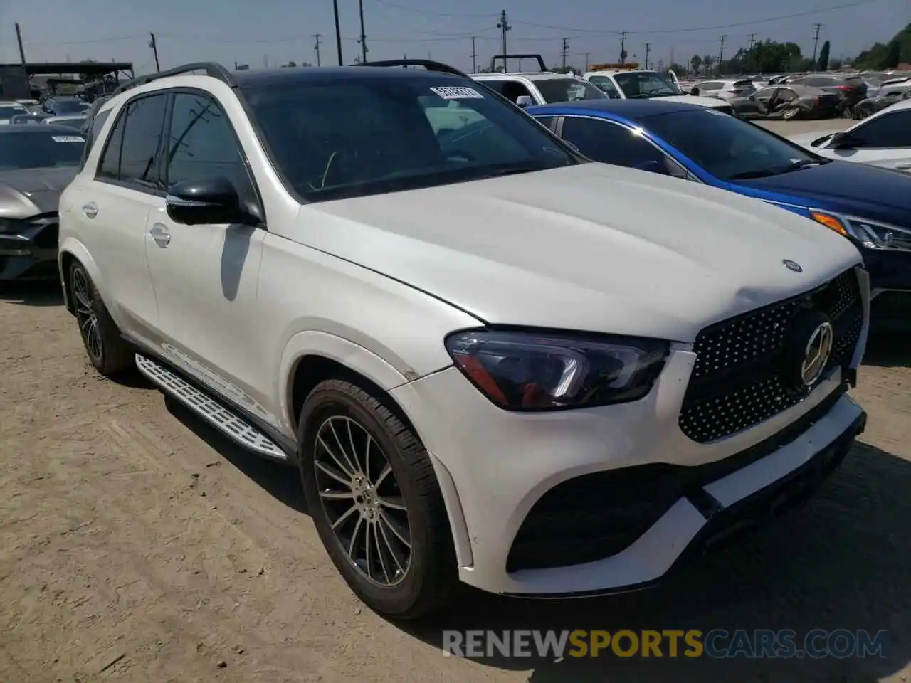 1 Photograph of a damaged car 4JGFB4JB2MA362614 MERCEDES-BENZ GLE-CLASS 2021