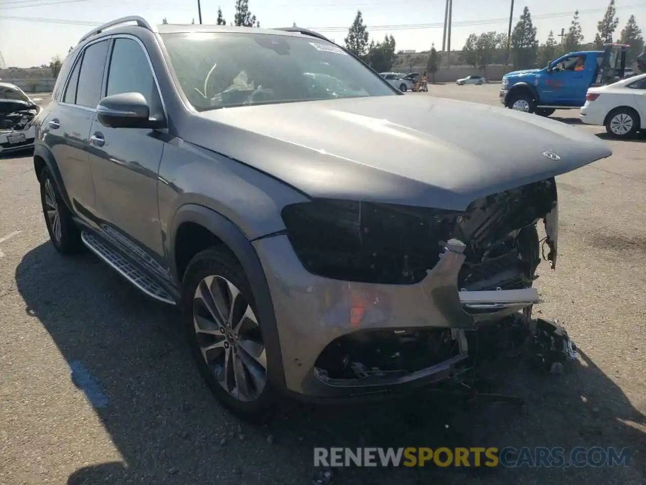 1 Photograph of a damaged car 4JGFB4JB2MA373807 MERCEDES-BENZ GLE-CLASS 2021