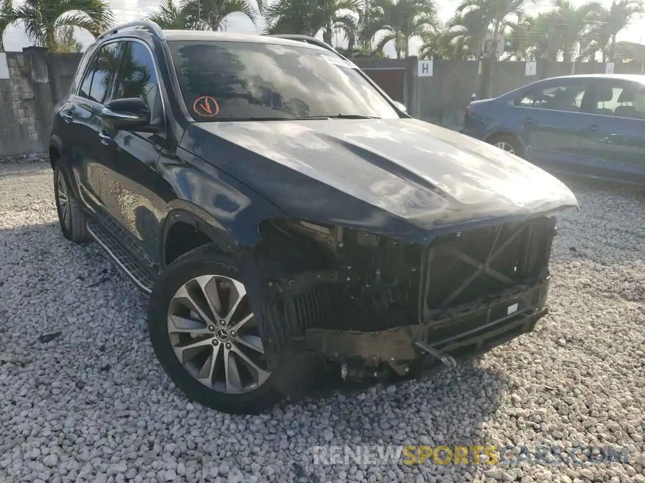 1 Photograph of a damaged car 4JGFB4JB2MA389702 MERCEDES-BENZ GLE-CLASS 2021