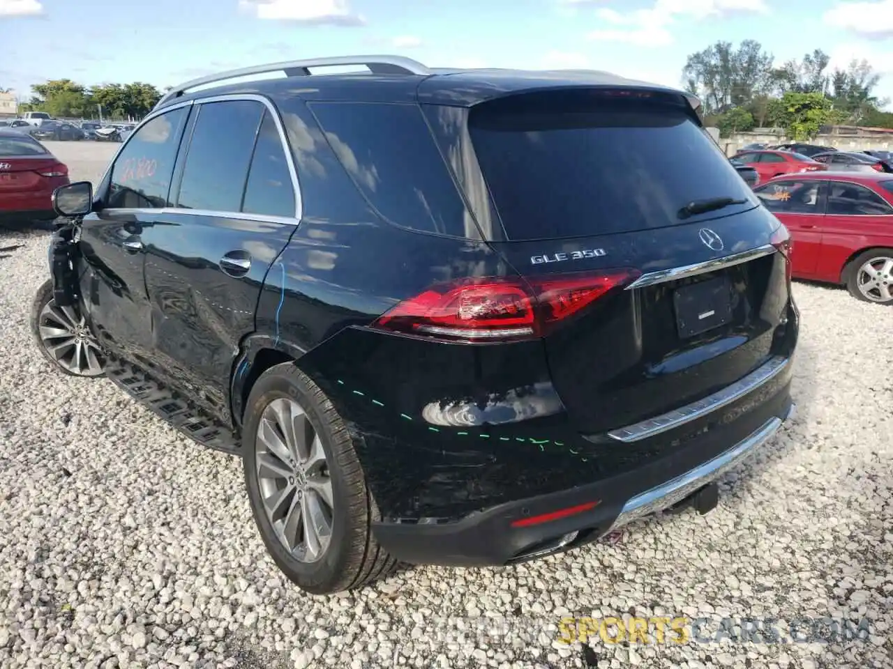 3 Photograph of a damaged car 4JGFB4JB2MA389702 MERCEDES-BENZ GLE-CLASS 2021