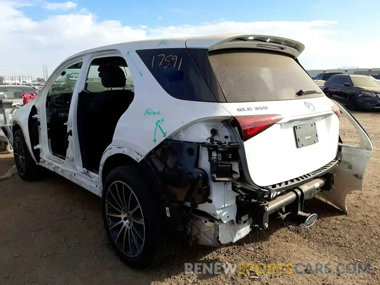 3 Photograph of a damaged car 4JGFB4JB3MA406281 MERCEDES-BENZ GLE-CLASS 2021