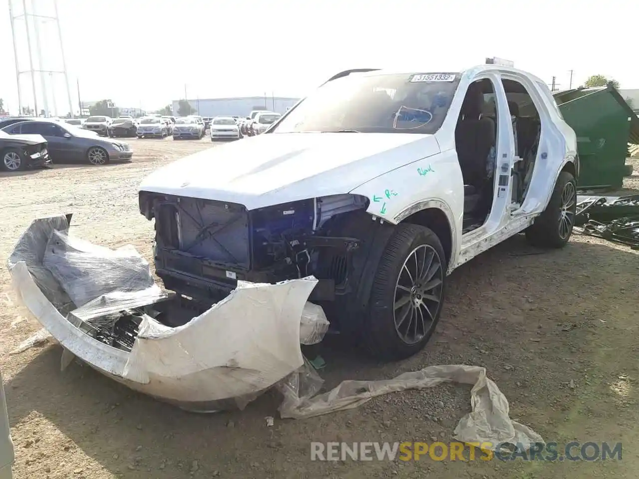 9 Photograph of a damaged car 4JGFB4JB3MA406281 MERCEDES-BENZ GLE-CLASS 2021