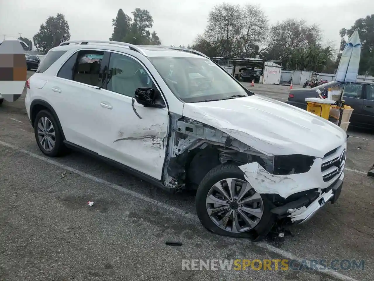 4 Photograph of a damaged car 4JGFB4JB3MA513962 MERCEDES-BENZ GLE-CLASS 2021