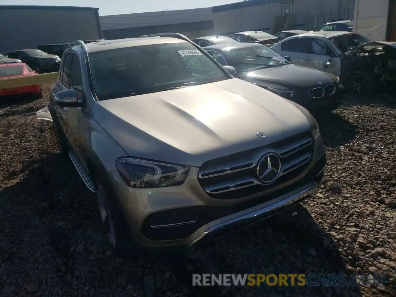 1 Photograph of a damaged car 4JGFB4JB3MA523357 MERCEDES-BENZ GLE-CLASS 2021